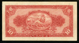 No Date Ethiopia 10 Dollars 1945 Banknote Emperor Haile Selassie P #14c Nice VF+