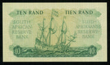 Currency 1962 South African Reserve Bank 10 Rands Banknote Van Riebeeck P# 107b