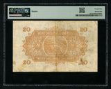 1942 East African Currency Board Twenty Shillings Banknote Pick No. 30A VF 25