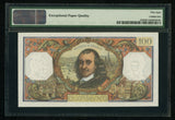 1971 France 100 Francs Banknote Pick No. 149d Pierre Corneille Choice AU 58 EPQ