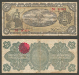 Veracruz 2 Pesos Gobierno Provisional De Mexico 1915 Banknote Pick #S1103c VF