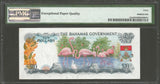 1965 The Bahamas Government 10 Dollars Banknote Pick Number 22a XF 40 EPQ