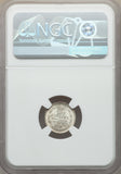 1886 CNB AT Silver Russia Coin Five Kopeks Choice Uncirculated NGC Graded MS66
