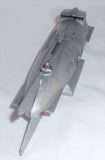 Vintage Advertising Rocket Mechanical Coin Bank by Duro Mold Detroit MI USA