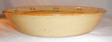 1984 Russell Henry Glazed Deep Pottery Dish Colorful Pineapple & Heart Design