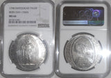 Rare 1798 Switzerland Taler Thaler Bern City Bear Coin NGC Graded MS 66