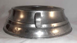 Antique Pewter Spittoon Round Base & Funnel Shaped Lid Wm. Savage Middletown CT