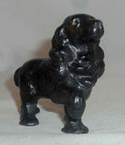Vintage Cast Iron Figural Painted Bottle Opener Black Cocker Spaniel Dog