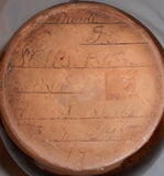 1939 Redware Glazed Large Pitcher Thomas Stahl Light Mottled Dark Greenish Brown