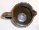 Antique 1938 Thomas Stahl Glazed Redware Pitcher Powder Valley PA For the Grafes
