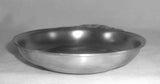 Vintage Pewter Porringer Handle w/ Flowers & Crescents Jay Stauffer of Lititz PA