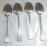 Lot of Four Pewter Tablespoons By Jay Thomas Stauffer Lititz Pennsylvania USA