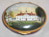 Mount Vernon Collection Mansion West Front Image By Savage Ashley Enamels Box