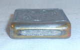 Antique Chromed Metals Match Safe or Vesta Raised Design Depicting Fox Hunt