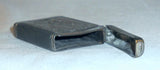 Antique Chromed Metals Match Safe or Vesta Raised Design Depicting Fox Hunt