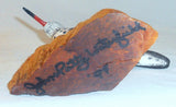 1994 Carved Wood and Painted Shore Bird Driftwood Base John & Patty Waterfield