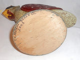 2003 Berks County, PA Folk Art Carved Painted Large Whimsical Bird T. K. Morgan