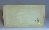 Beautiful Mid 1940s Roseville Pottery Green Zephyr Lily Fan Shaped Vase 205-6"