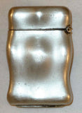 Antique Art Nouveau German Silver Match Safe or Vesta Woman's Face DesignAntique Art Nouveau German Silver Match Safe or Vesta Woman's Face Design