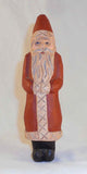 1994 Hand Carved & Painted Wood Folk Art Santa Figure By Jonathan Bastian