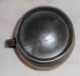 Antique 6 1/2" Open-top Pewter Pitcher Applied Handle and Spout T. D. Boardman