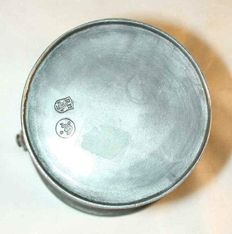 Unusual Vintage Pewter Bucket with Handle Marked RM Over Fruits & Serp –  Giamer Antiques and Collectibles