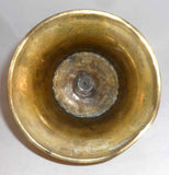 Antique ca. 17th Century Brass Capstan Candlestick Holder North West Europe