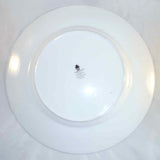 Pair Of 10 3/4" Dinner Bone China Plates with 2" Rim Wedgwood Colonnade W4340