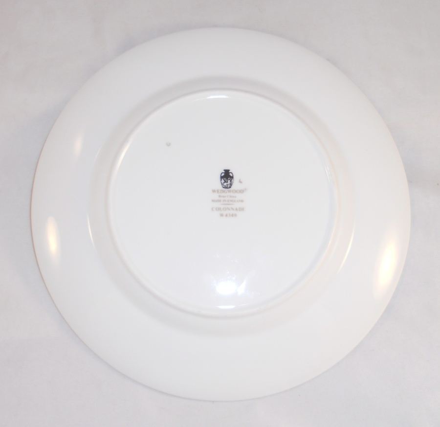 Pair Of Bone China Salad Plates Wedgwood Colonnade W4340 8 1/8