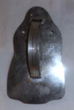 Large Unusual B. Cukla Tin Cookie Cutter W/ Handle Woman Standing in Dress Heart