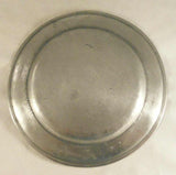 Antique Pewter 8" Plate Thomas Danforth Touch Mark Middletown, Connecticut