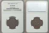 1868 Queen Victoria Half Penny