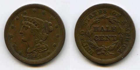 Half Copper Cent