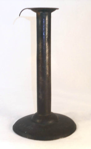 Antique 7+ Brass Pushup Candlestick Beehive Heavy 1700's