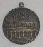 Papal State 1417-1431 Martin V Bronze Medal Old Basilica Constantiniana of St. Peter