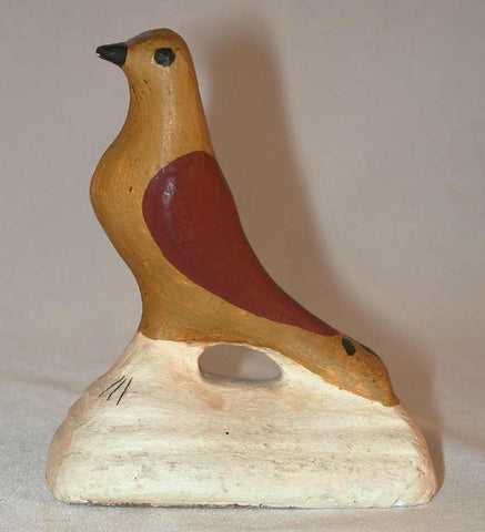 Painted Folk Art Bird