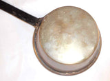 Vintage Large Ladle Brass Cup with Flat Painted Handle Southeastern Pennsylvania
