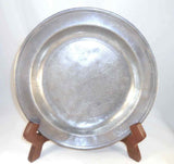 Philadelphia Pennsylvania 11" Pewter Single Reed Edge Plate/Charger Love Mark