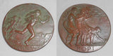 1931 Large Bronze Medal Society of Medalists 3rd Issue Harmon MacNeil Sculptor