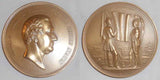 Large Bronze US Mint Medal Millard Filmore Indian Peace Medal Dated 1850 UNC