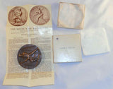 1969 Bronze Medal Society Of Medalists 79th Issue B. Mankowski American Folklore