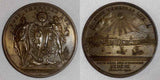 1942 Switzerland Bronze Medal Celebration 2000 Years History of Geneva City View