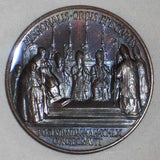 1960 Papal Bronze Medal Pope John XXIII AN II Consecration of Missionary Bishops