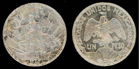 Mexican One Peso Silver Crown