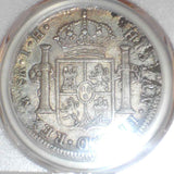 Silver Coin Mexico 8 Reales 1804 TH Charles IIII of Spain Mint Mark Mo PCGS VF35