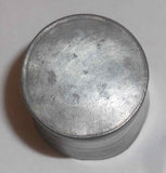 Antique Small Pewter Tumbler or Beaker Round Base with Curved Sides