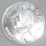 Beautiful 1973 Crown Size Silver Coin Panama One Balboa Uncirculated Proof