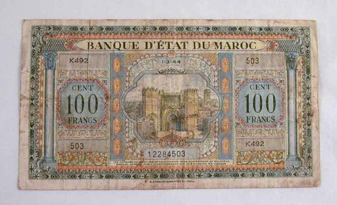 Morocco 100 Francs