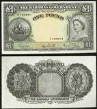 Bahamas One Pound Banknote