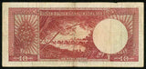 L1930 Turkey Central bank Series Z50 Ten Liras Kamal Ataturk Pick Number 160 Nice Fine or Much Better Banknote
